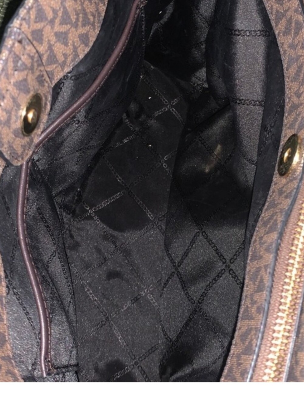 Michael Kors Austin Large Pebbled Leather Satchel- EUC - Picture 11 of 12